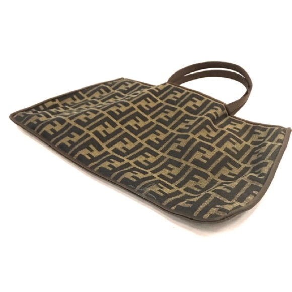 ❌SOLD❌FENDI ZUCCA TOTE BAG - Picture 5 of 7
